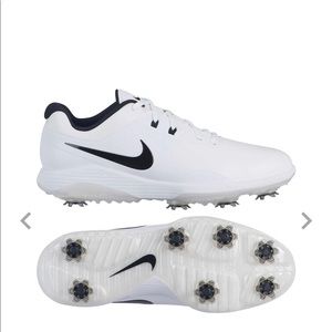 Nike Vapor Pro White/Black Golf Shoes